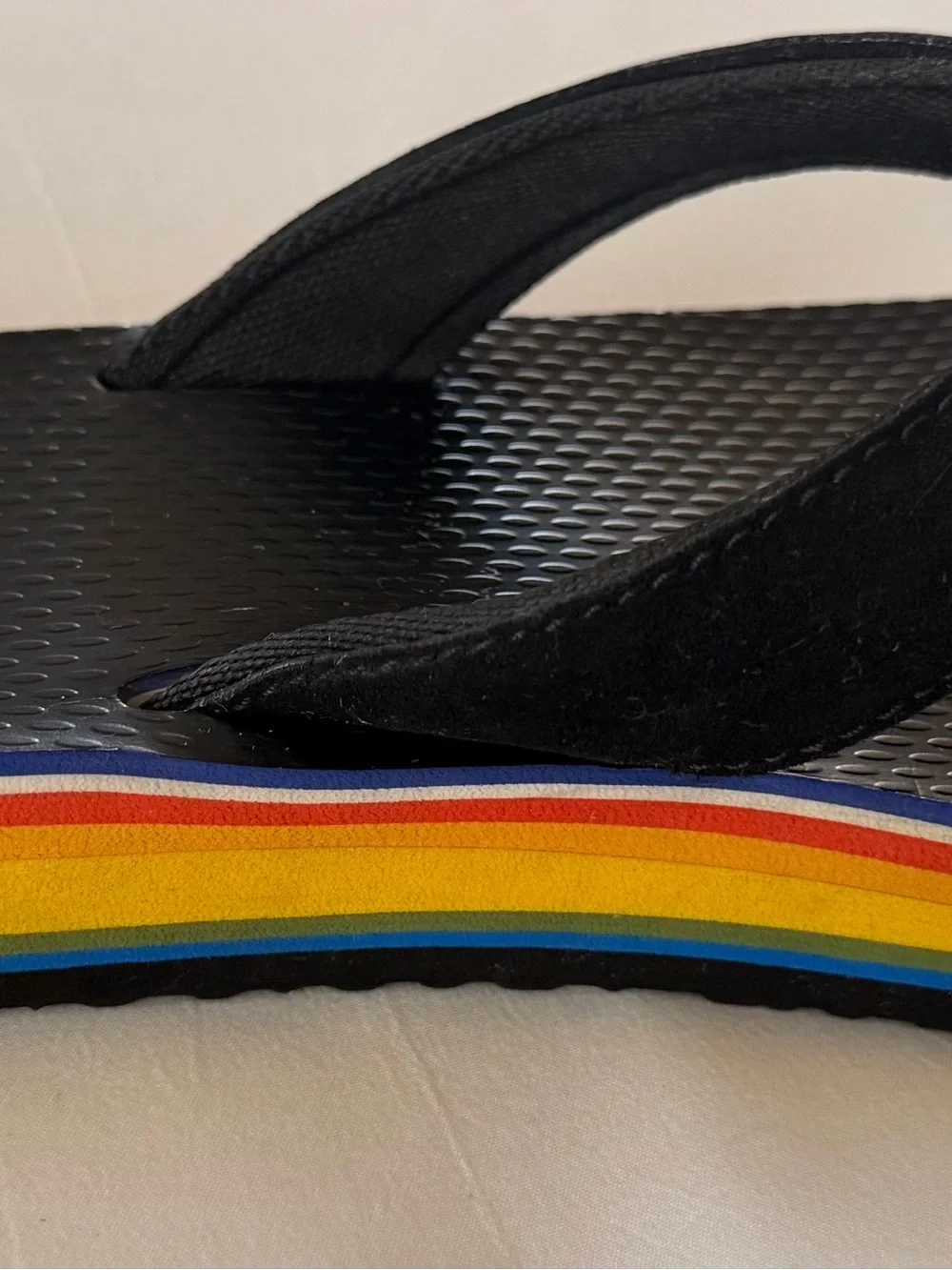 Tory Burch Rainbow Platform Flip Flops SZ 8